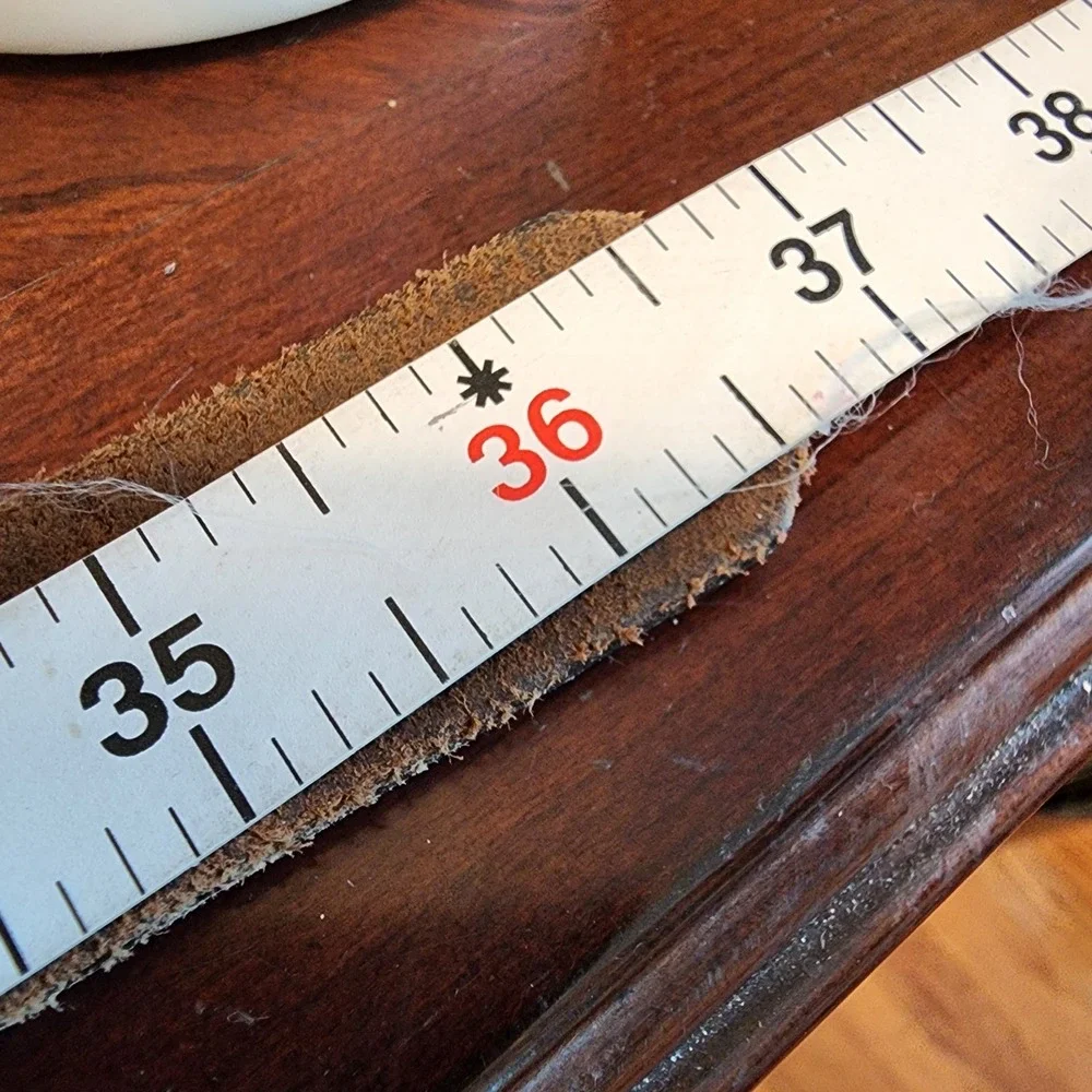 Women's Vintage 90'sBrown Adjustable Belt 37
